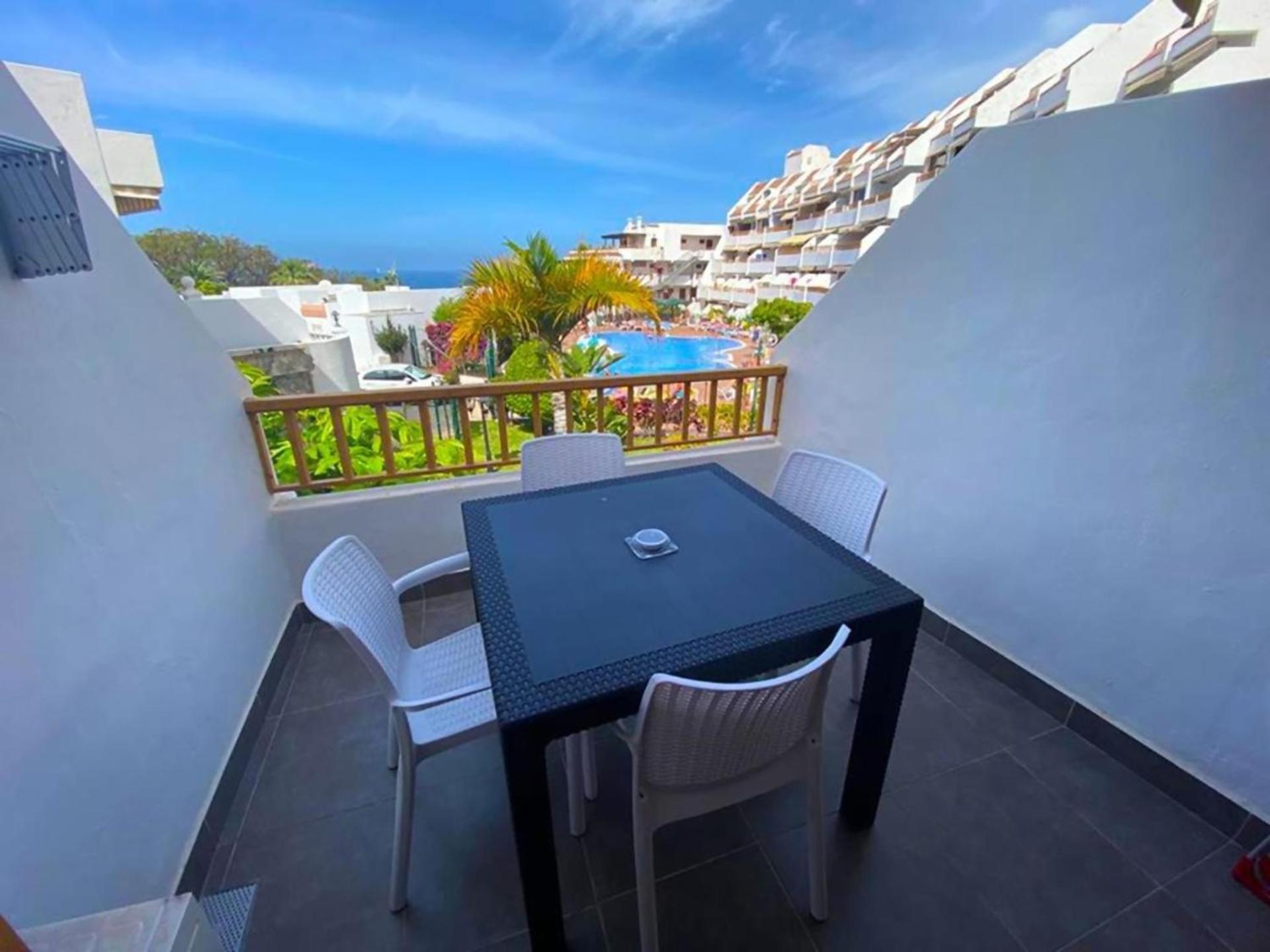 Appartamento Con Piscina E Vista Mare L102 Costa Adeje  Ngoại thất bức ảnh